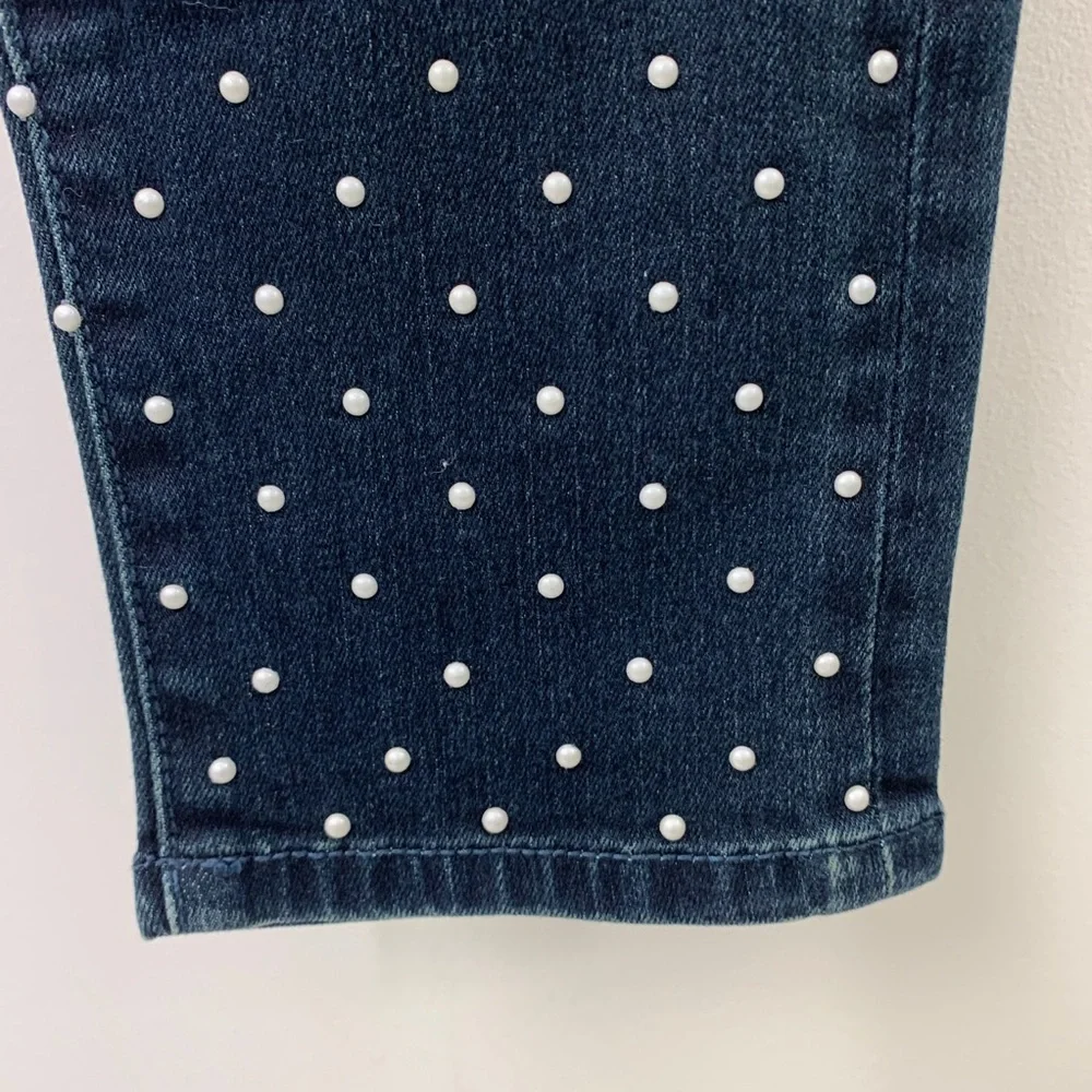 BDG High Rise Cigarette Ankle Pearl Denim Jeans 28 - Picture 5 of 14